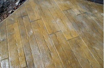 Pavimentos de Hormigón Gernika piso de madera amarilla